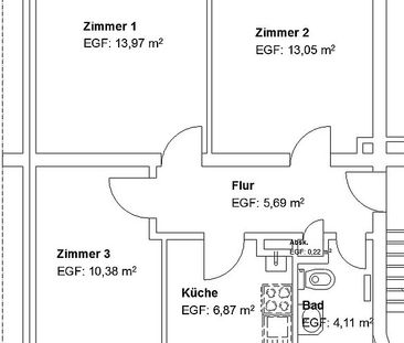 Freundliche 3 ZKB nahe Marienkrankenhaus! - Foto 2