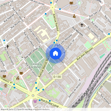 Building Rue Barbès - checkmyguest - 1347950, Rue Barbès, Vanves