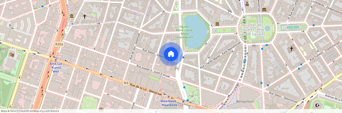 Rue Stevin, 46, 1000, Bruxelles