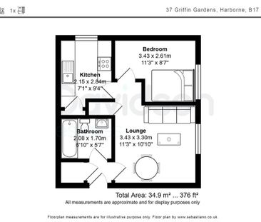 1 bedroom flat to rent - Photo 3