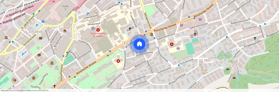Antoniusstrasse 5a, 9000 St. Gallen