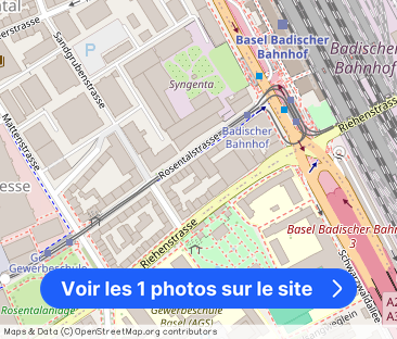 Luminous 3-room apartment in a central location in Basel - Photo 1