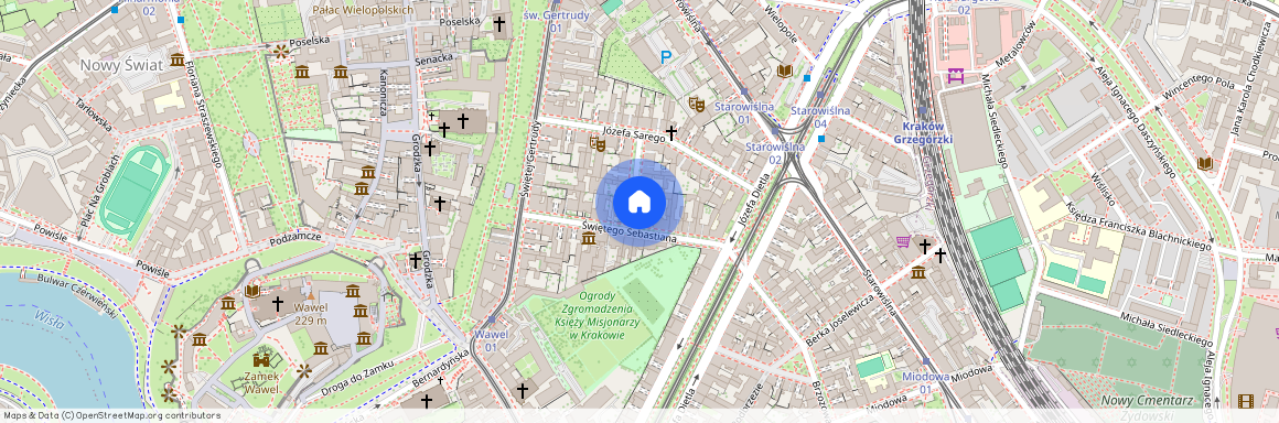 ul. Wojciecha Bogusławskiego 26, Stradom, Stare Miasto, Kraków, małopolskie