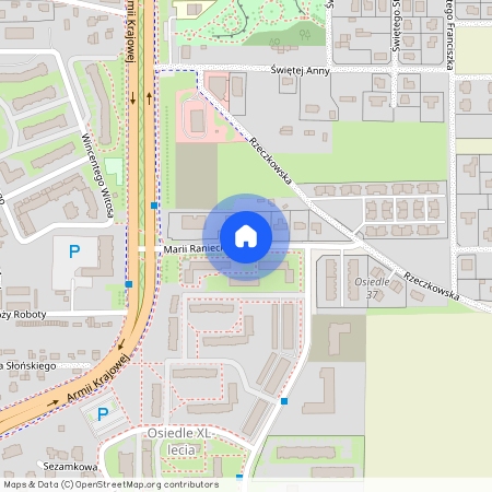 Marii Ranieckiej, Ciechanowski, Ciechanów