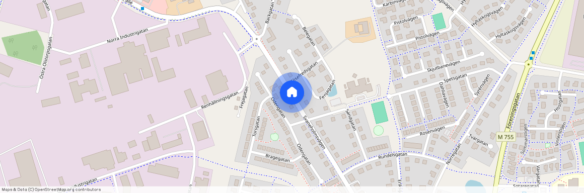 Svaneholmsvägen, Skurup