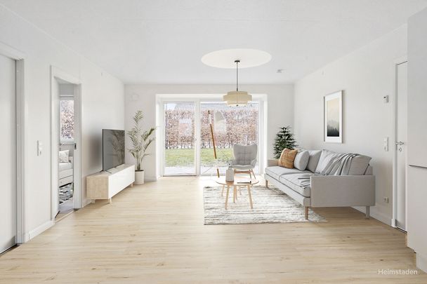 Familievenlig bolig til leje centralt i Gødvad - Nyt Køkken og bad - Foto 1