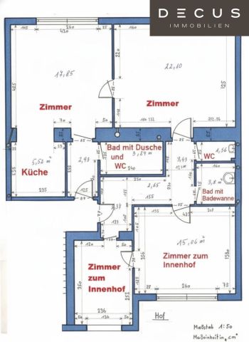 MARGARETENSTRASSE | 4 ZIMMER-WOHNUNG 90m² | 2 BÄDER | 2 WC | 2.STOCK | KEIN LIFT - Foto 4