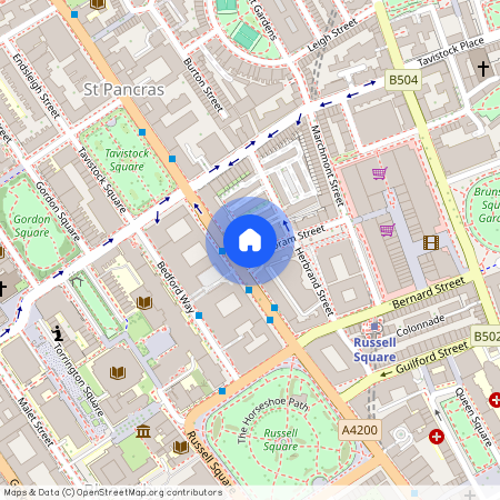 Coram St, London WC1N 1HB