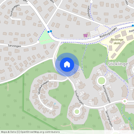 Lidingö, Sticklinge udde, Stockholm, Friluftsvägen 16