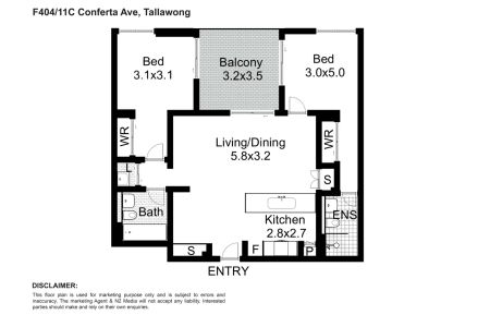 “2 Bedroom Apartment in Tallawong Village” - Photo 2