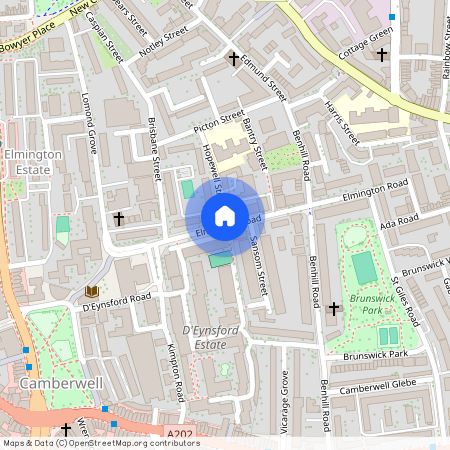 Elmington Road, Camberwell, London