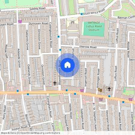 Bloemfontein Road, Shepherd's Bush, London, W12