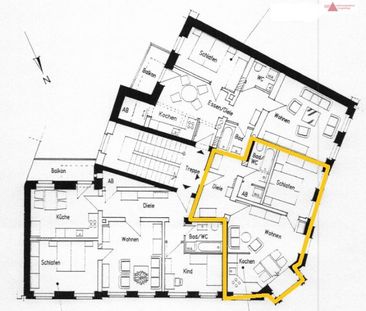 2-Raum-Wohnung mit neuen Fußböden in zentraler Lage von Aue - Photo 3