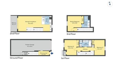 Modern 163m2 three bedroom townhouse for rent CBD - Photo 5