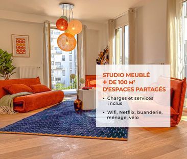 STUDIO MEUBLÉ ET ÉQUIPÉ EN COLIVING - Photo 2