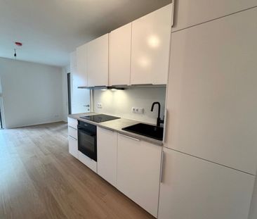 2-Zimmer-Erstbezug mit Loggia und Gartenblick – Toplage bei U1 Kagr... - Photo 6