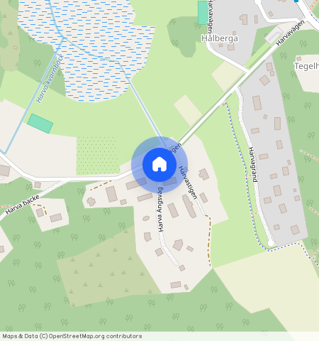 Harva ängsväg, Upplands Väsby