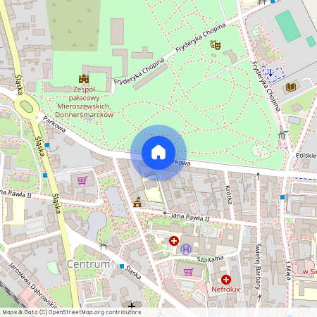 ul. Parkowa, Centrum, Siemianowice Śląskie, śląskie
