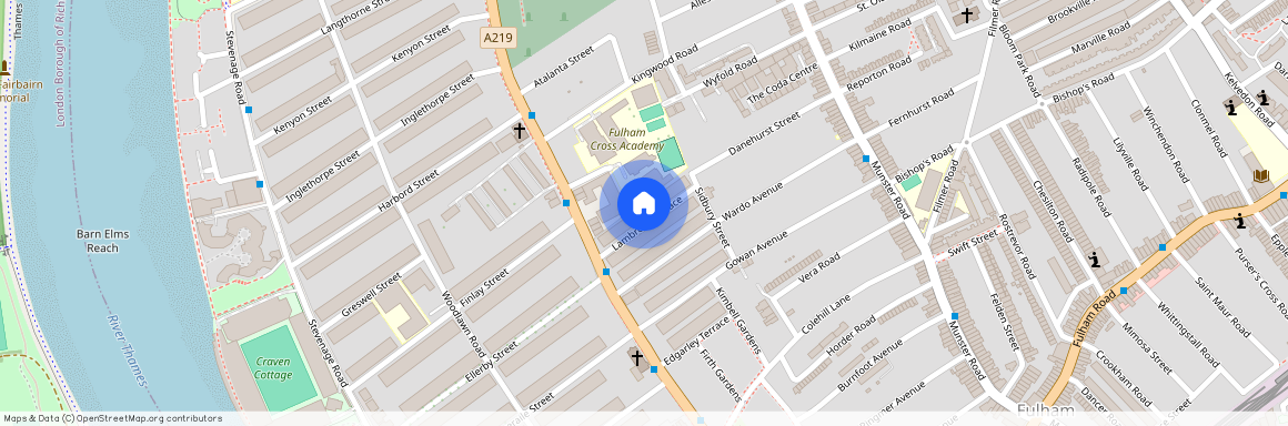 Lambrook Terrace, Hammersmith and Fulham, Fulham, London, SW6