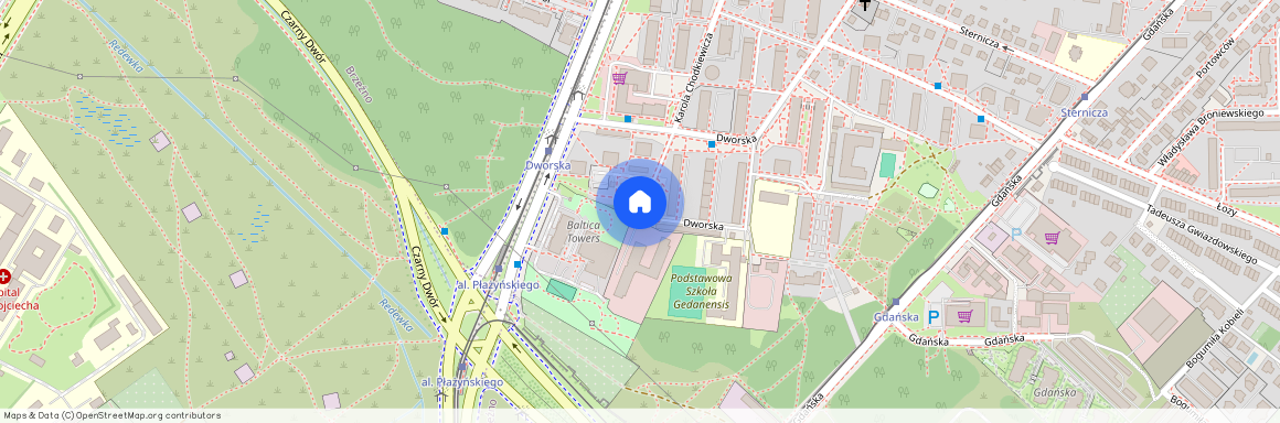 al. gen. Józefa Hallera, Brzeźno, Gdańsk, pomorskie