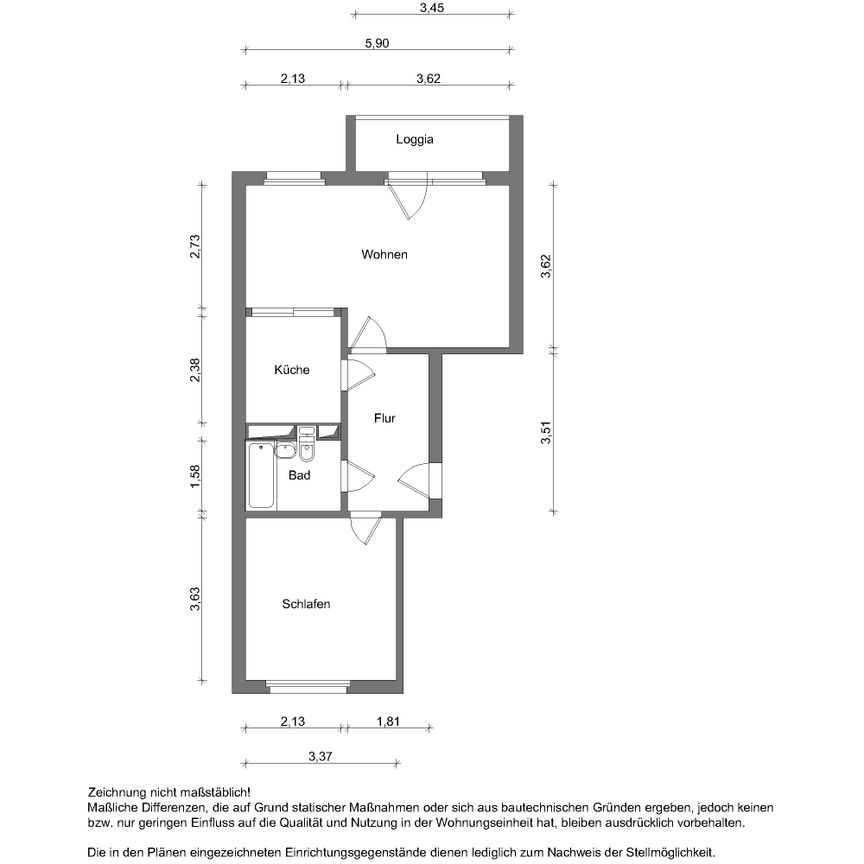 Wohnung Nr. 301/223/11 - Photo 2