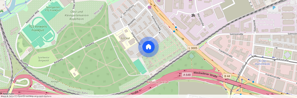 Kohlrauschweg 27, 60486 Frankfurt am Main - Rödelheim