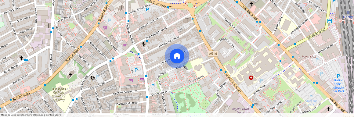 Hartington Street, Derby, Derbyshire, DE23 8EA