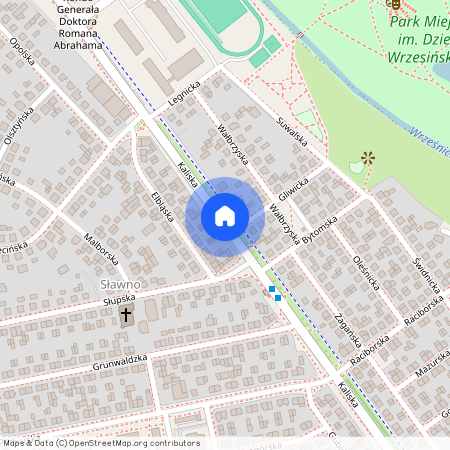 ul. Kaliska, Września, Września, wrzesiński, wielkopolskie