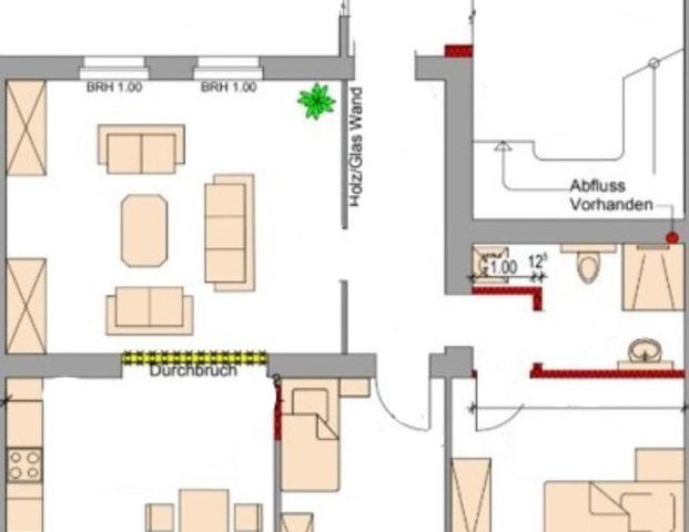 Stilvolle und großzügige Altbauwohnung in zentraler Lage - Foto 1