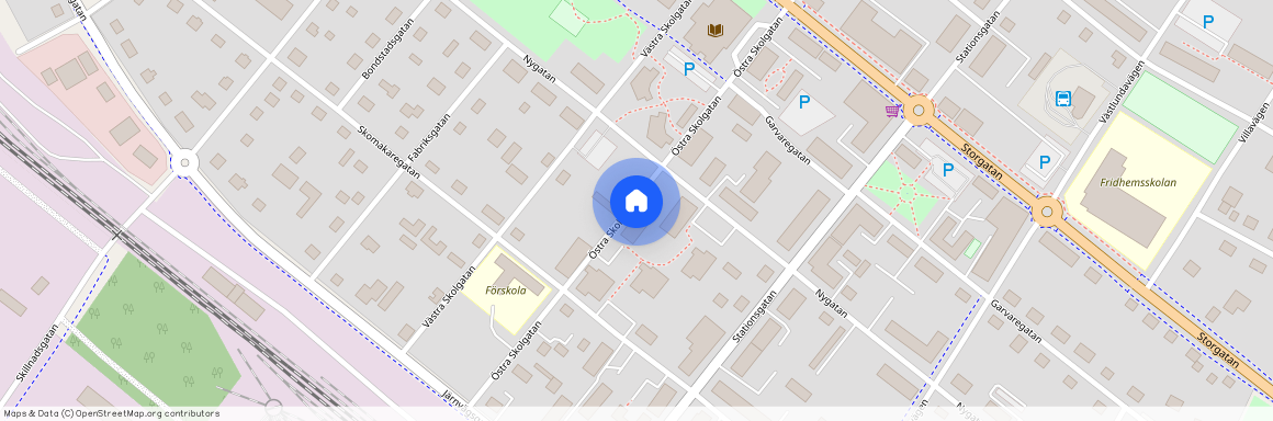 Arvidsjaur, Norrbotten, Östra Skolgatan 12 B, 2 Tr