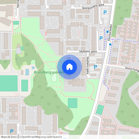 Skyttens Gata 543, Brandbergen