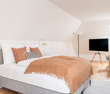 4min zum HB - möblierte 3.5 Zimmerwohnung mit Dachterasse - Photo 6