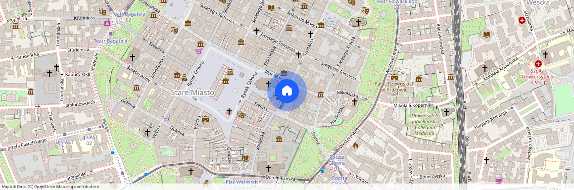 ul. Stolarska, Stare Miasto, Stare Miasto, Kraków, małopolskie