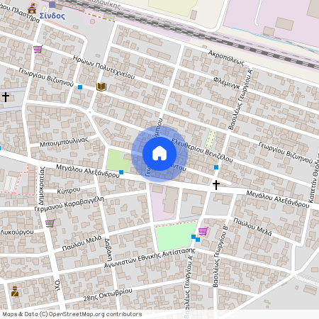 Υψηλάντη, 19, Σίνδος (Εχέδωρος)