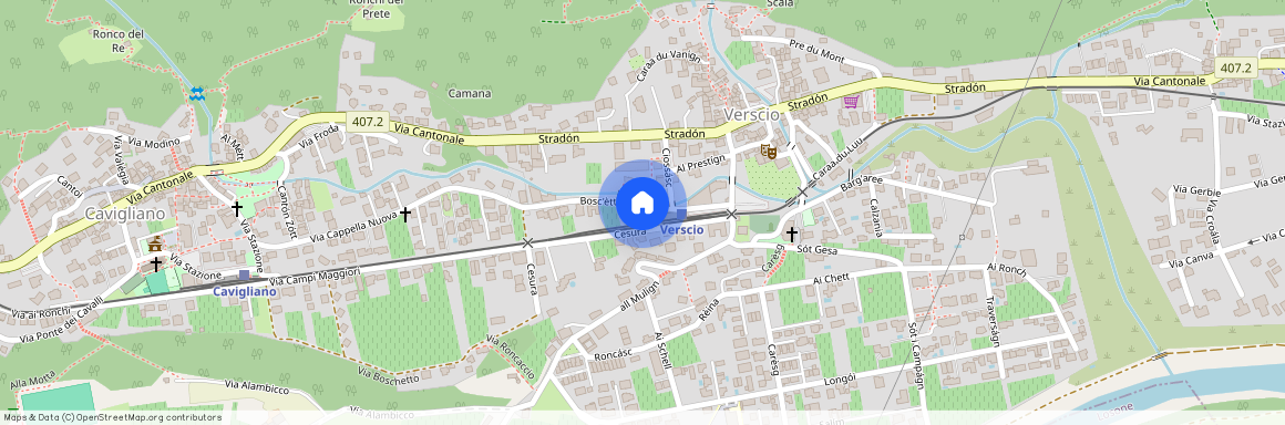 Bosc'ètt 1, 6653, Verscio