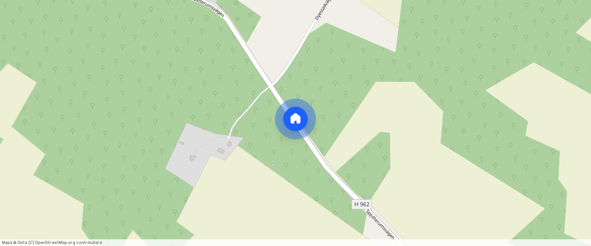 Spjutterumsvägen, Färjestaden