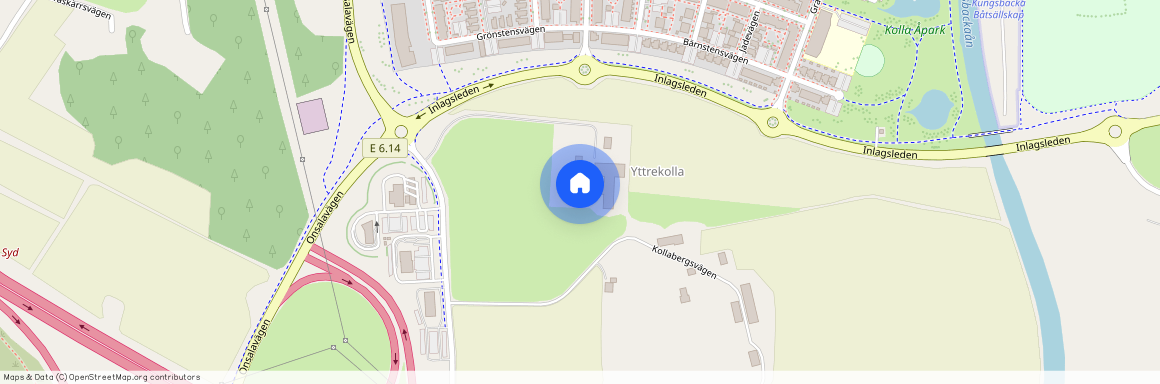 Kollavarvsvägen, Kungsbacka