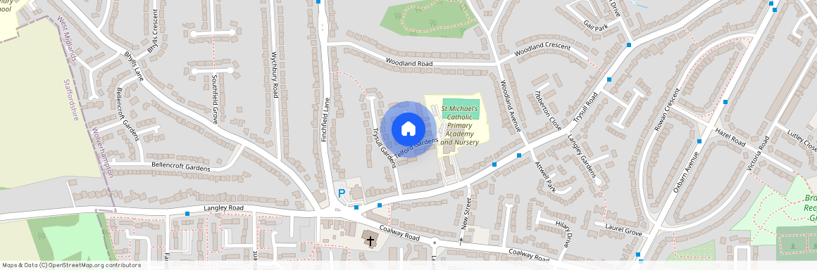 Telford Gardens, Wolverhampton, West Midlands, WV3