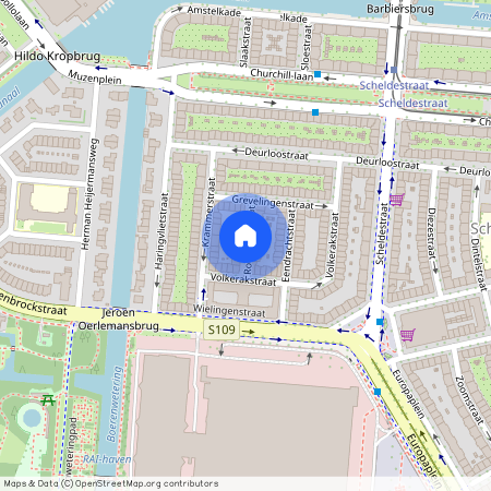 Scheldebuurt, 1078 KT, Roompotstraat, Amsterdam