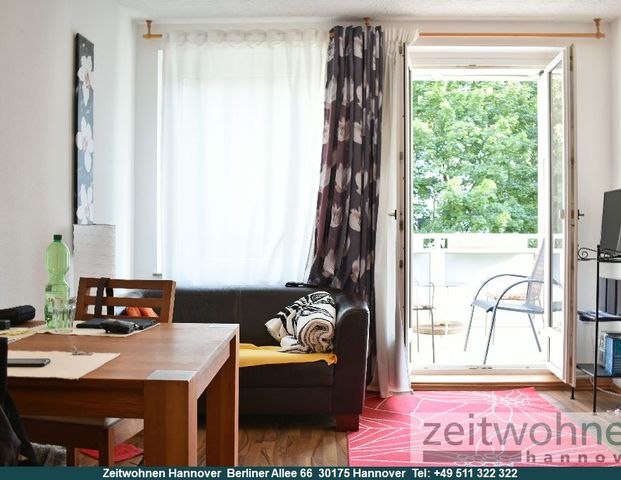 List-Vahrenwald, 1 Zimmer Apartment mit Balkon, preisgünstig - Foto 1