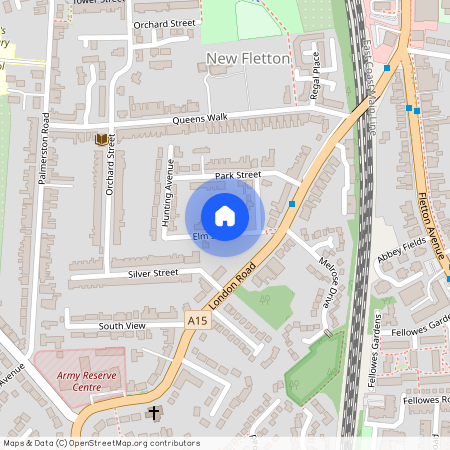 Elm Street, Bedsit 14, Peterborough, PE2., Peterborough.