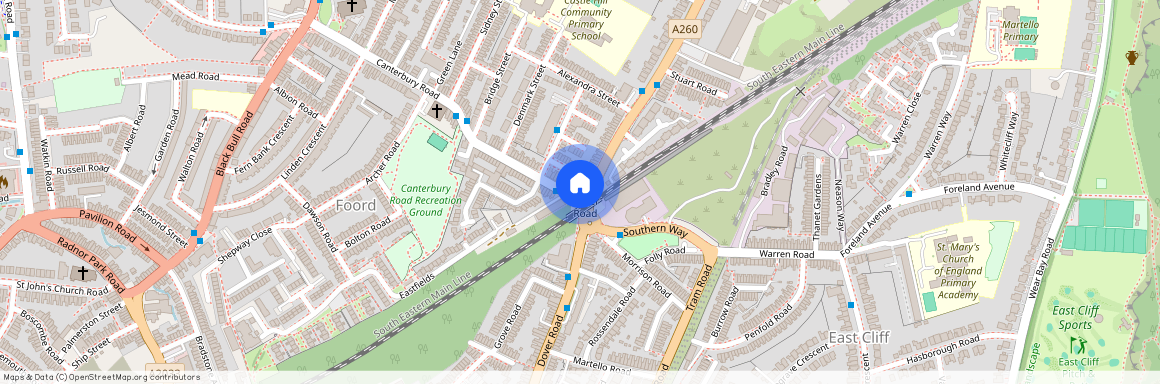 Canterbury Road, Folkestone, CT19