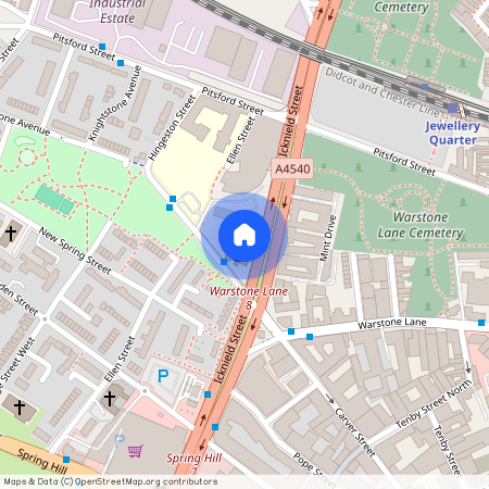 Icknield street, Jewellery Quarter, Birmingham, B18 6EA