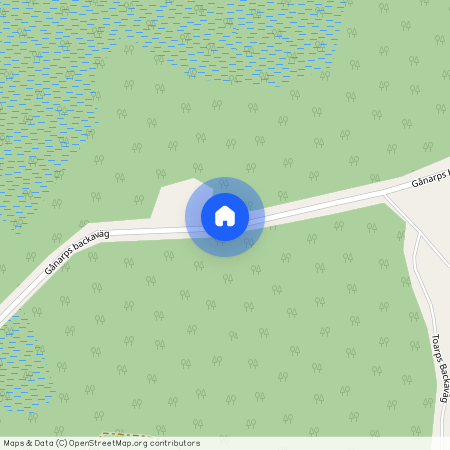 Gånarps backaväg, Munka-Ljungby