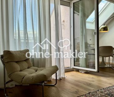 WG GEEIGNET Möblierte 4,5 Zimmer Design-Penthouse mit Dachterrasse ... - Photo 3
