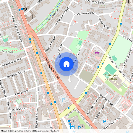 St. Anns Way, Nottingham, Nottinghamshire, NG3