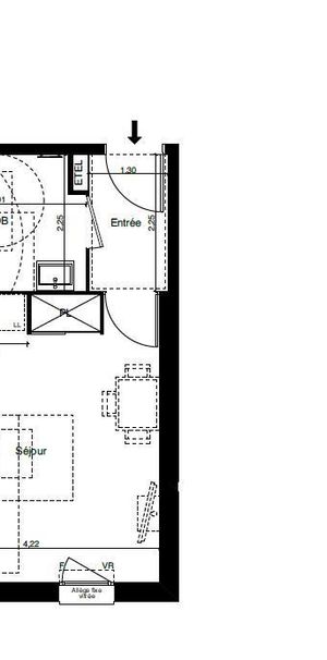 Location Appartement 1 pièce 28m² COULOMMIERS 77120 - Photo 2