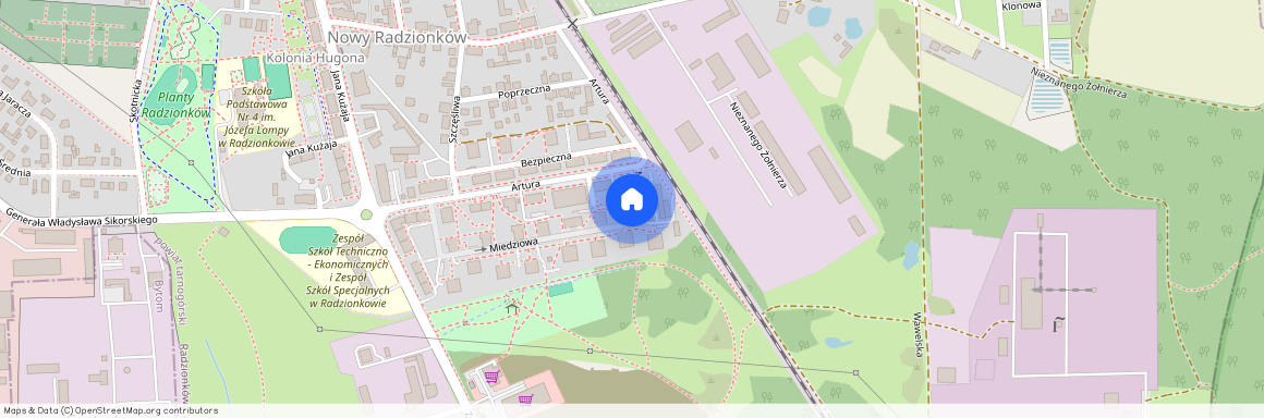 Artura 18A, Tarnogórski (pow.), Radzionków