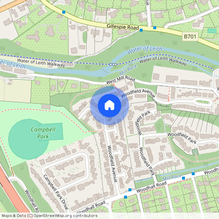 Woodfield Avenue, Edinburgh, Midlothian, EH13