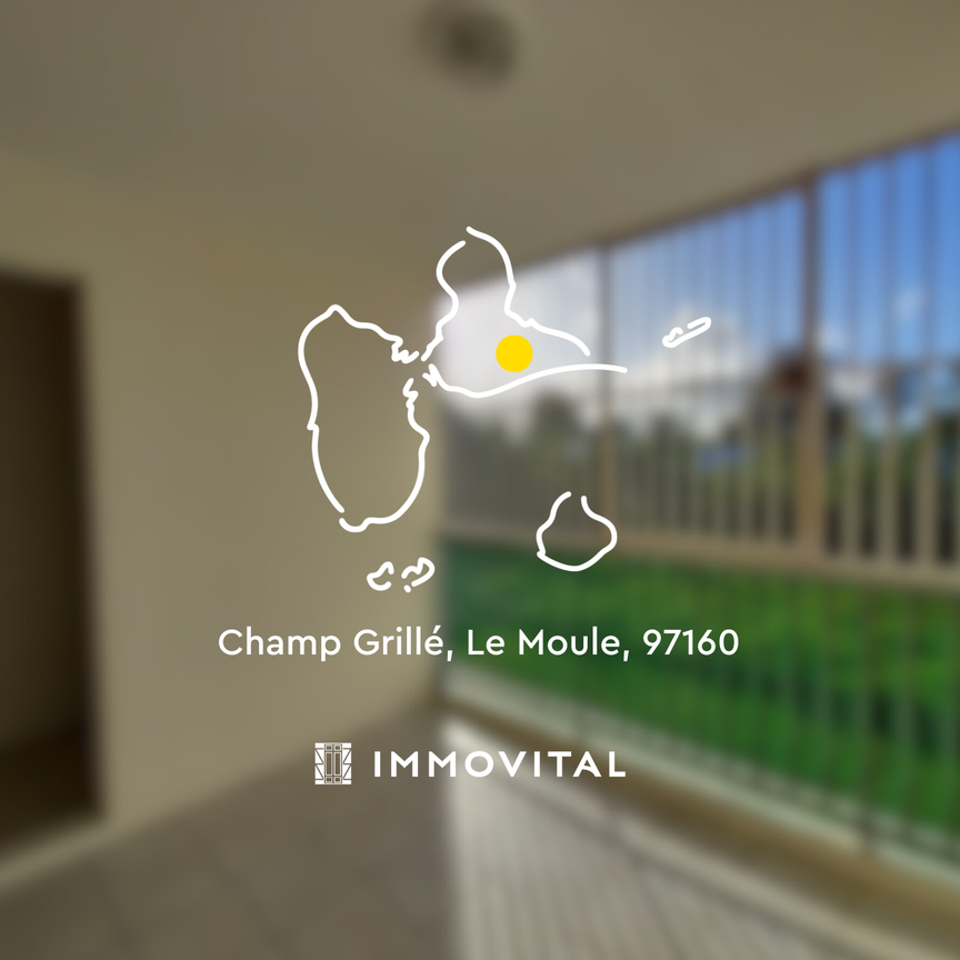 Location Appartement 3 pièces 73m² LE MOULE 97160 - Photo 1